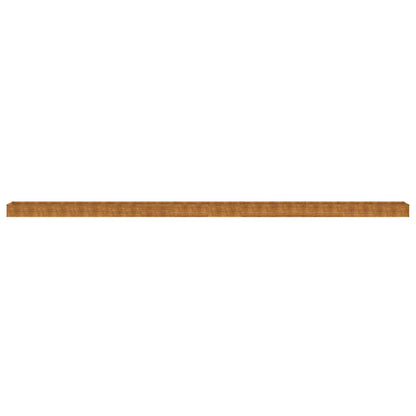 Fioriera Rialzata da Giardino 1152x50x36 cm in Acciaio Corten