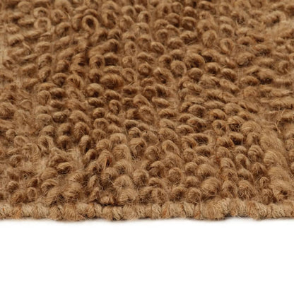 Tappeto Fatto a Mano in BouclÃ© 200x300 cm Iuta e Cotone