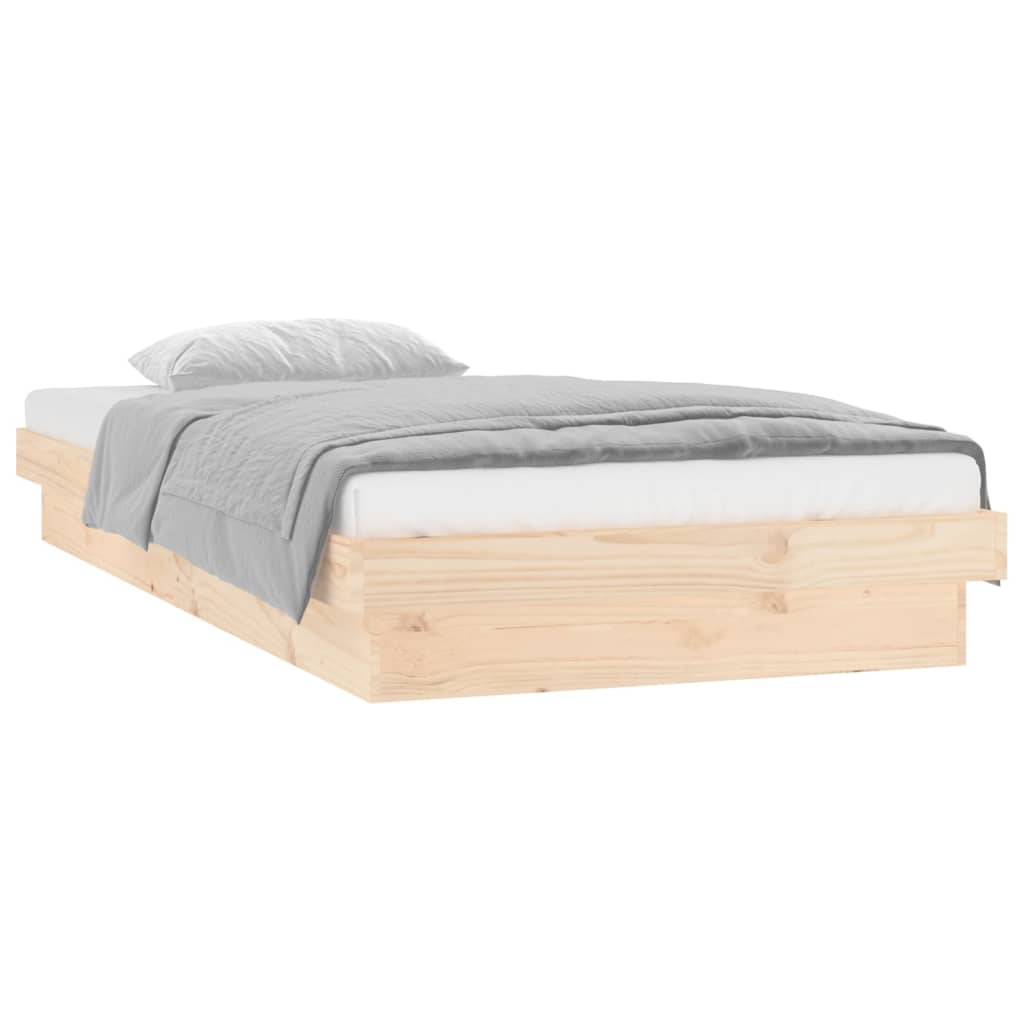 Giroletto con LED 75x190 cm Small Single in Legno Massello