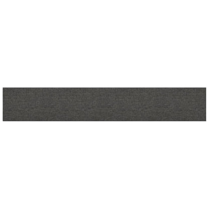 Pannelli Murali 12 pz Grigio Scuro 90x15 cm Tessuto 1,62 m²