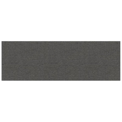 Pannelli Murali 12 pz Grigio Scuro 90x30 cm Tessuto 3,24 m²