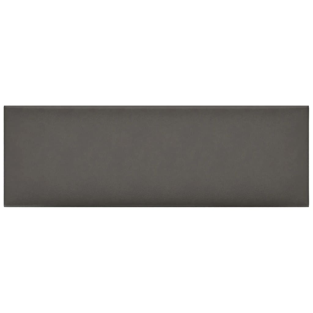Pannelli Murali 12 pz Grigi 90x30 cm in Similpelle 3,24 m²