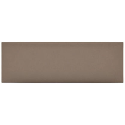 Pannelli Murali 12 pz Cappuccino 90x30 cm in Similpelle 3,24 m²