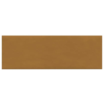 Pannelli Murali 12 pz Marroni 90x30 cm Velluto 3,24 m²