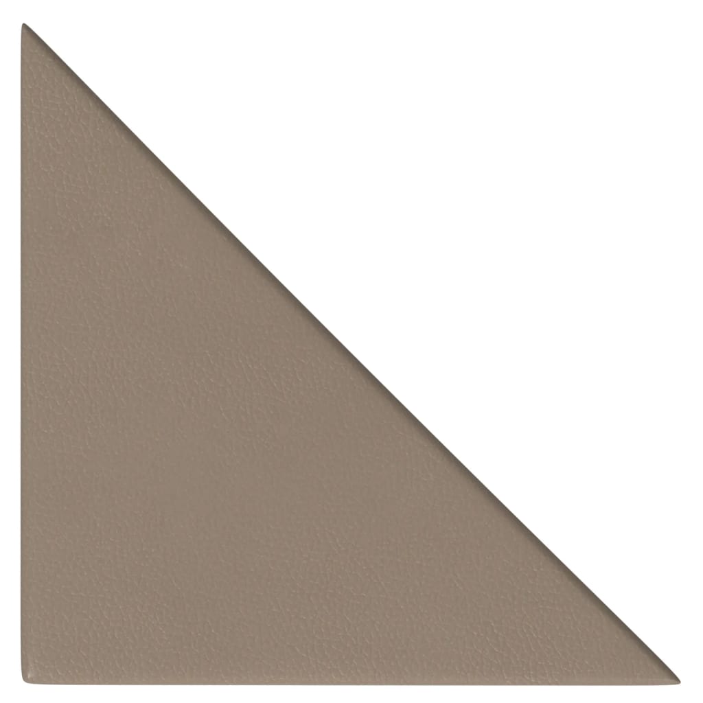 Pannelli Murali 12 pz Cappuccino 30x30 cm in Similpelle 0,54 m²