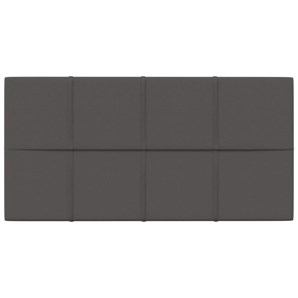 Pannelli Murali 12 pz Grigio Scuro 60x30 cm in Tessuto 2,16 m²