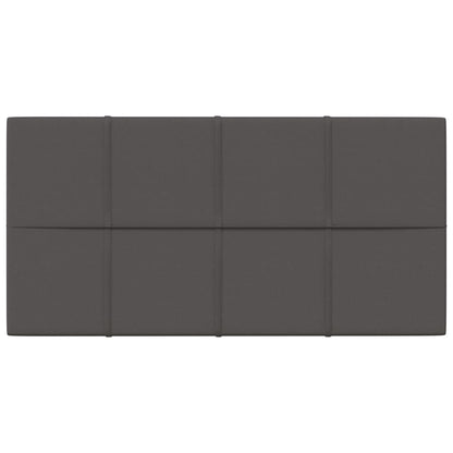 Pannelli Murali 12 pz Grigio Scuro 60x30 cm in Tessuto 2,16 m²