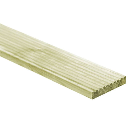 Tavole Pavimento 48pz 6,96 m² 1m Legno Massello Pino Impregnato
