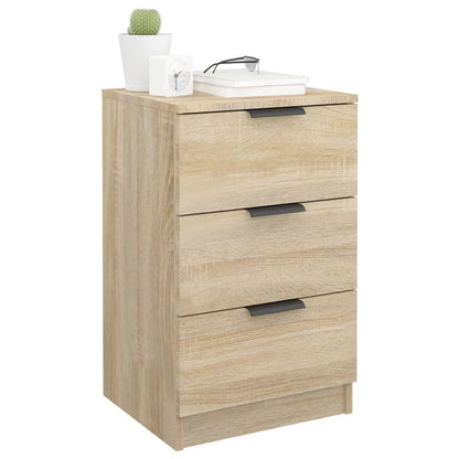 Comodini 2 pz Rovere Sonoma 40x36x65 cm