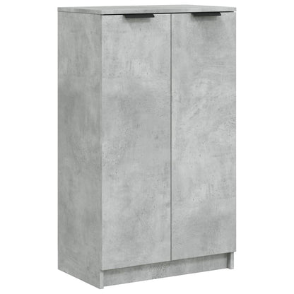 Scarpiera Grigio Cemento 59x35x100 cm in Legno Multistrato