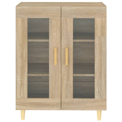 Credenza Rovere Sonoma 69,5x34x90 cm in Legno Multistrato