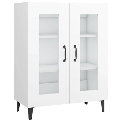 Credenza Bianca 69,5x34x90 cm in Legno Multistrato