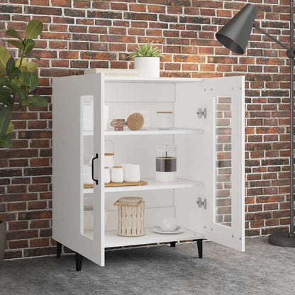 Credenza Bianca 69,5x34x90 cm in Legno Multistrato