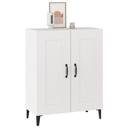 Credenza Bianca 69,5x34x90 cm in Legno Multistrato
