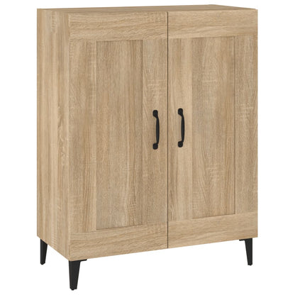 Credenza Rovere Sonoma 69,5x34x90 cm in Legno Multistrato