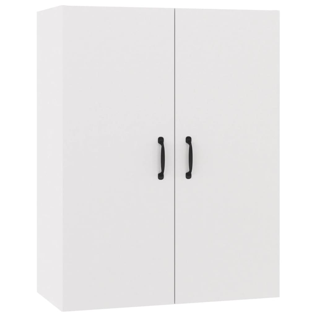 Mobile Pensile Bianco 69,5x34x90 cm in Legno Multistrato