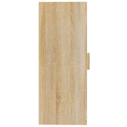 Armadietto Pensile a Parete Rovere Sonoma 69,5x34x90 cm