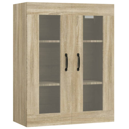 Armadietto Pensile a Parete Rovere Sonoma 69,5x34x90 cm