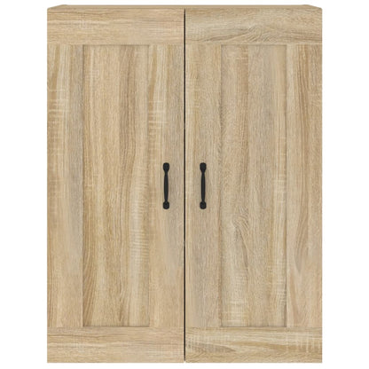 Armadietto Pensile a Parete Rovere Sonoma 69,5x32,5x90 cm