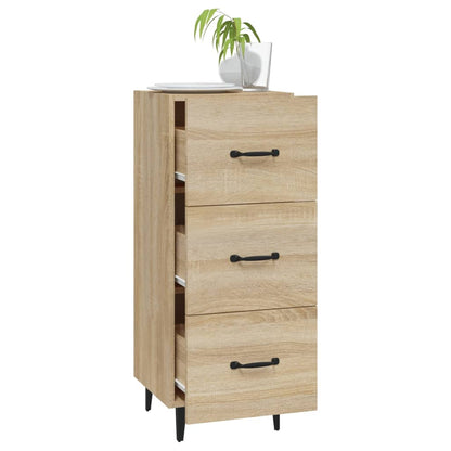 Credenza Rovere Sonoma 34,5x34x90 cm in Legno Multistrato