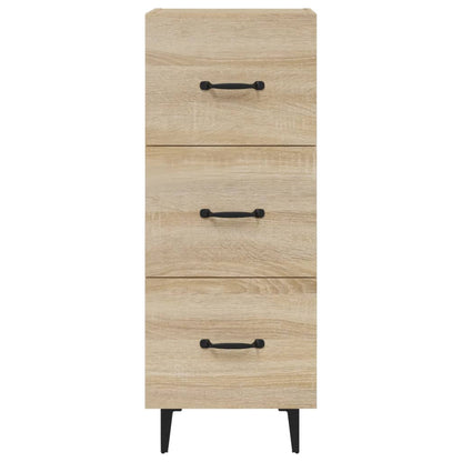 Credenza Rovere Sonoma 34,5x34x90 cm in Legno Multistrato