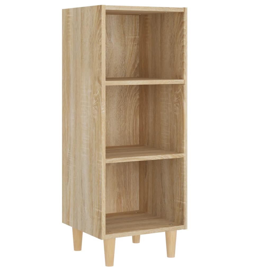Credenza Rovere Sonoma 34,5x32,5x90 cm in Legno Multistrato