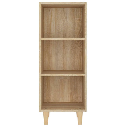 Credenza Rovere Sonoma 34,5x32,5x90 cm in Legno Multistrato