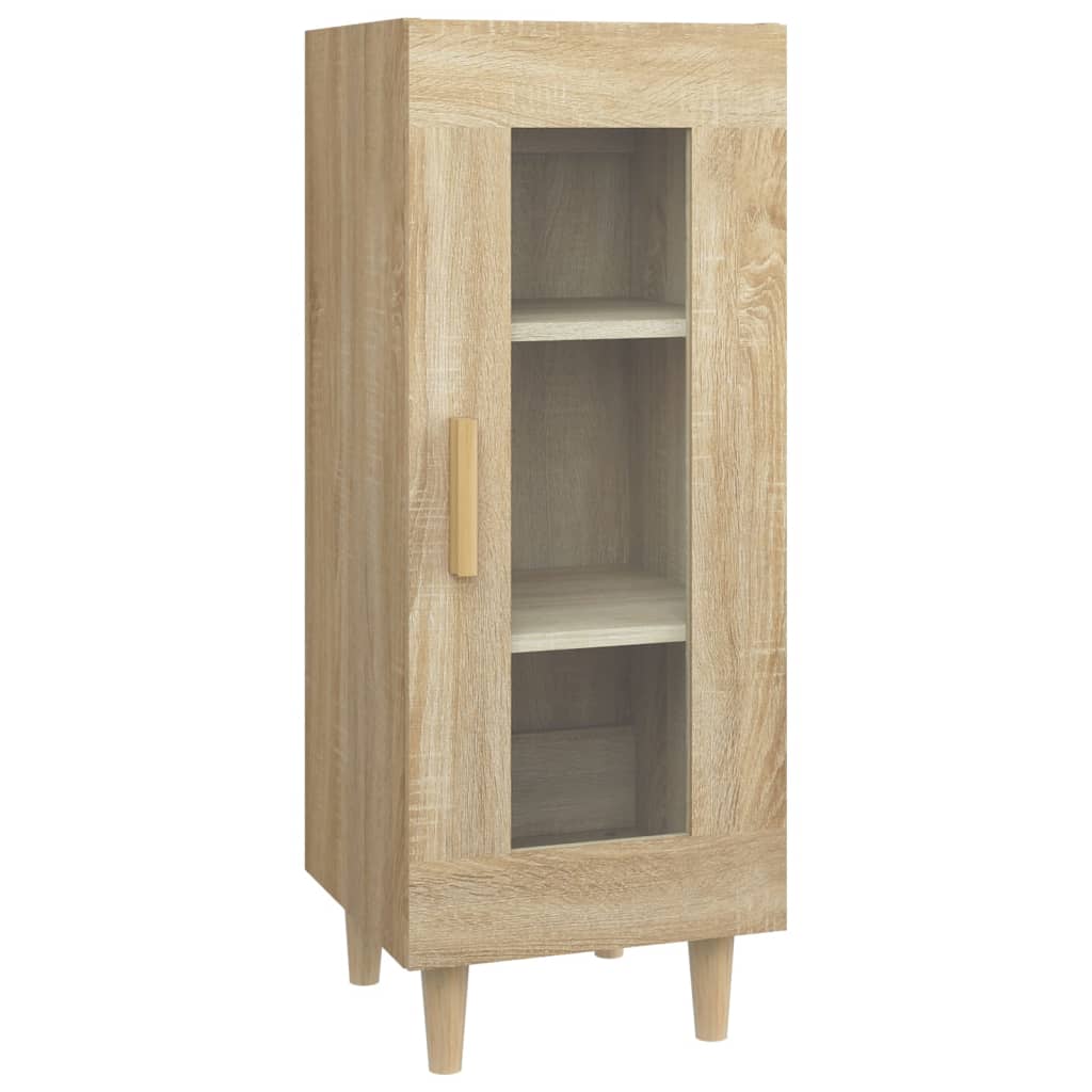 Credenza Rovere Sonoma 34,5x34x90 cm in Legno Multistrato