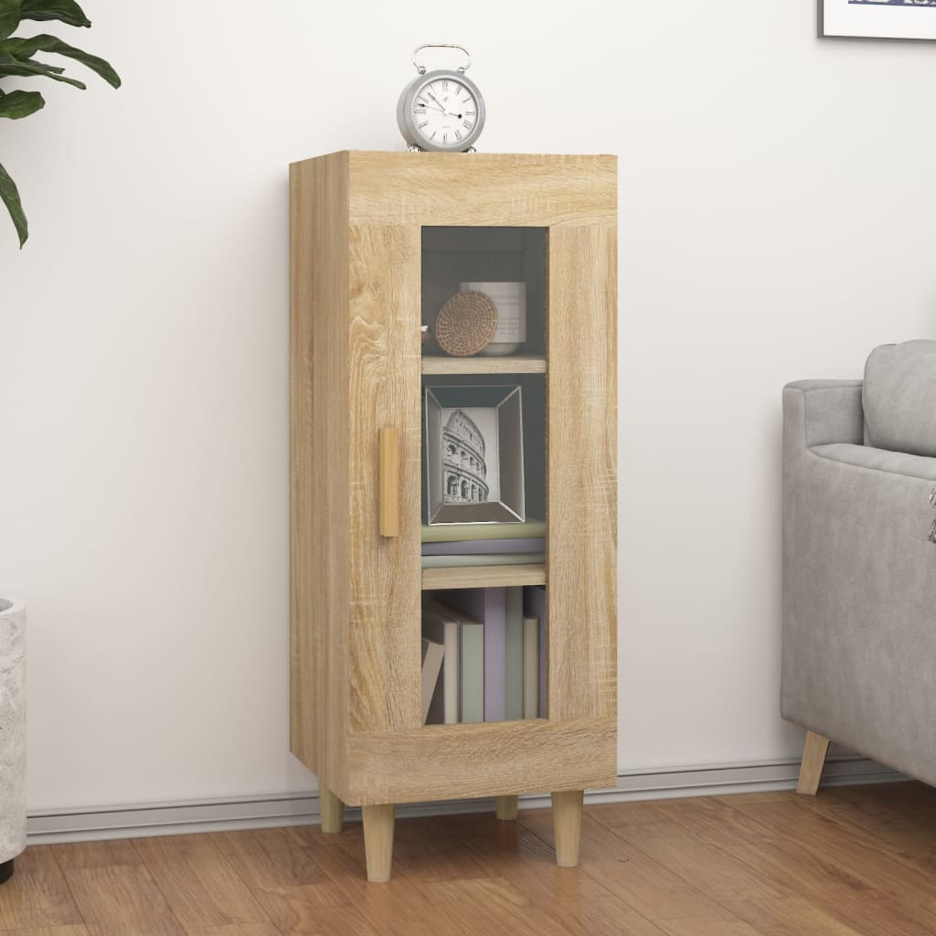Credenza Rovere Sonoma 34,5x34x90 cm in Legno Multistrato