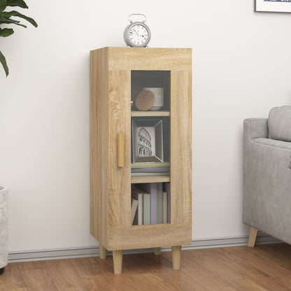 Credenza Rovere Sonoma 34,5x34x90 cm in Legno Multistrato