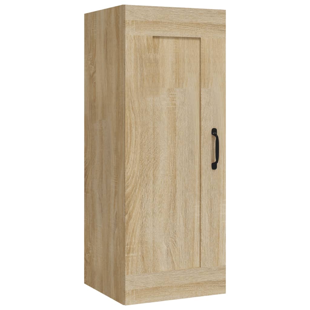 Armadietto a Muro Rovere Sonoma 35x34x90cm in Legno Multistrato