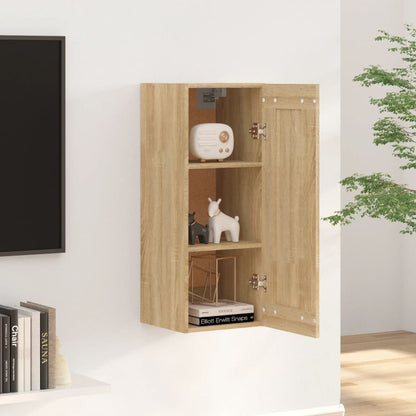 Armadietto a Muro Rovere Sonoma 35x34x90cm in Legno Multistrato