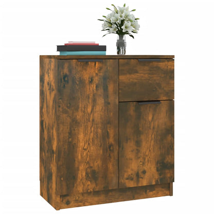 Credenza Rovere Fumo 60x30x70 cm in Legno tecnico