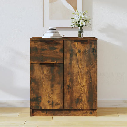 Credenza Rovere Fumo 60x30x70 cm in Legno tecnico