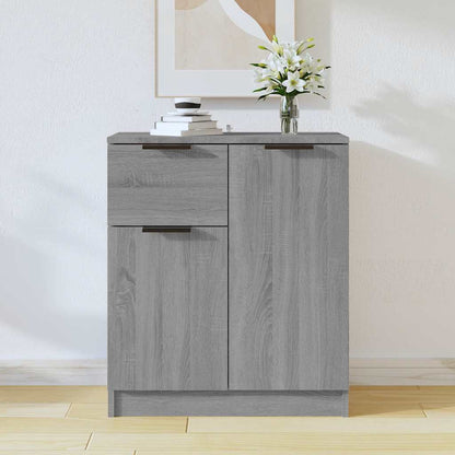 Credenza Grigio Sonoma 60x30x70 cm in Legno tecnico