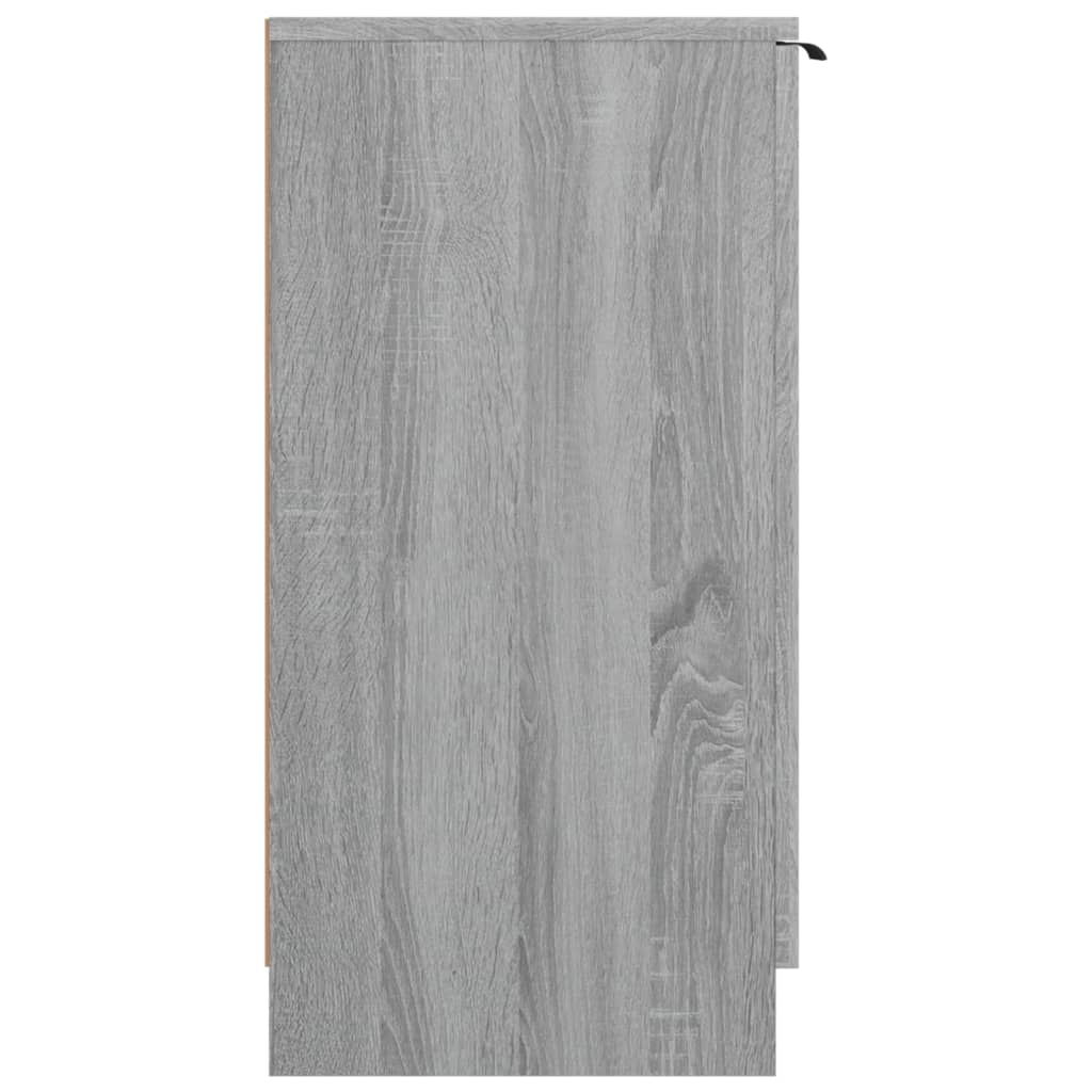Scarpiera Grigio Sonoma 59x35x70 cm in Legno Multistrato