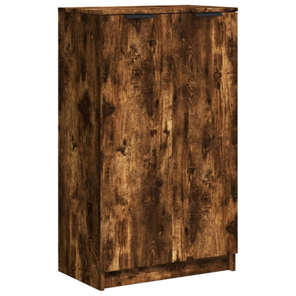 Scarpiera Rovere Fumo 59x35x100 cm in Legno Multistrato