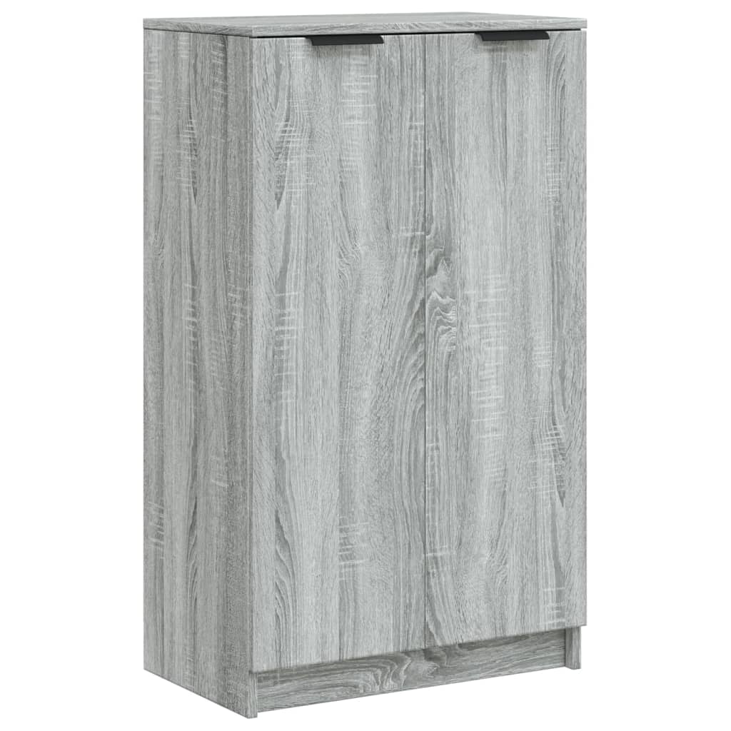 Scarpiera Grigio Sonoma 59x35x100 cm in Legno Multistrato