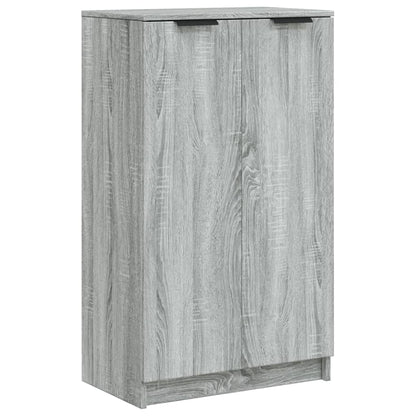 Scarpiera Grigio Sonoma 59x35x100 cm in Legno Multistrato