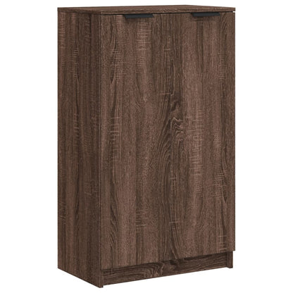 Scarpiera Rovere Marrone 59x35x100 cm in Legno Multistrato