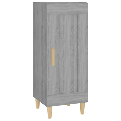 Credenza Grigio Sonoma 34,5x34x90 cm in Legno Multistrato