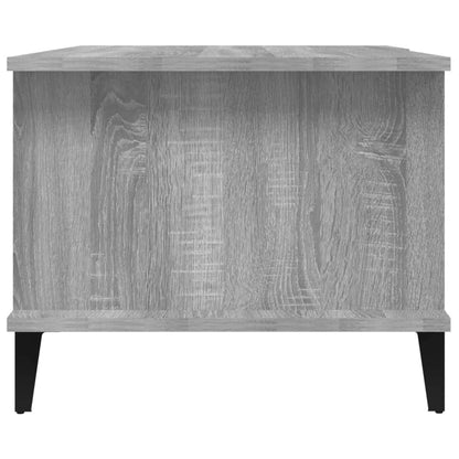 Tavolino da Salotto Grigio Sonoma 90x50x40 cm Legno Multistrato