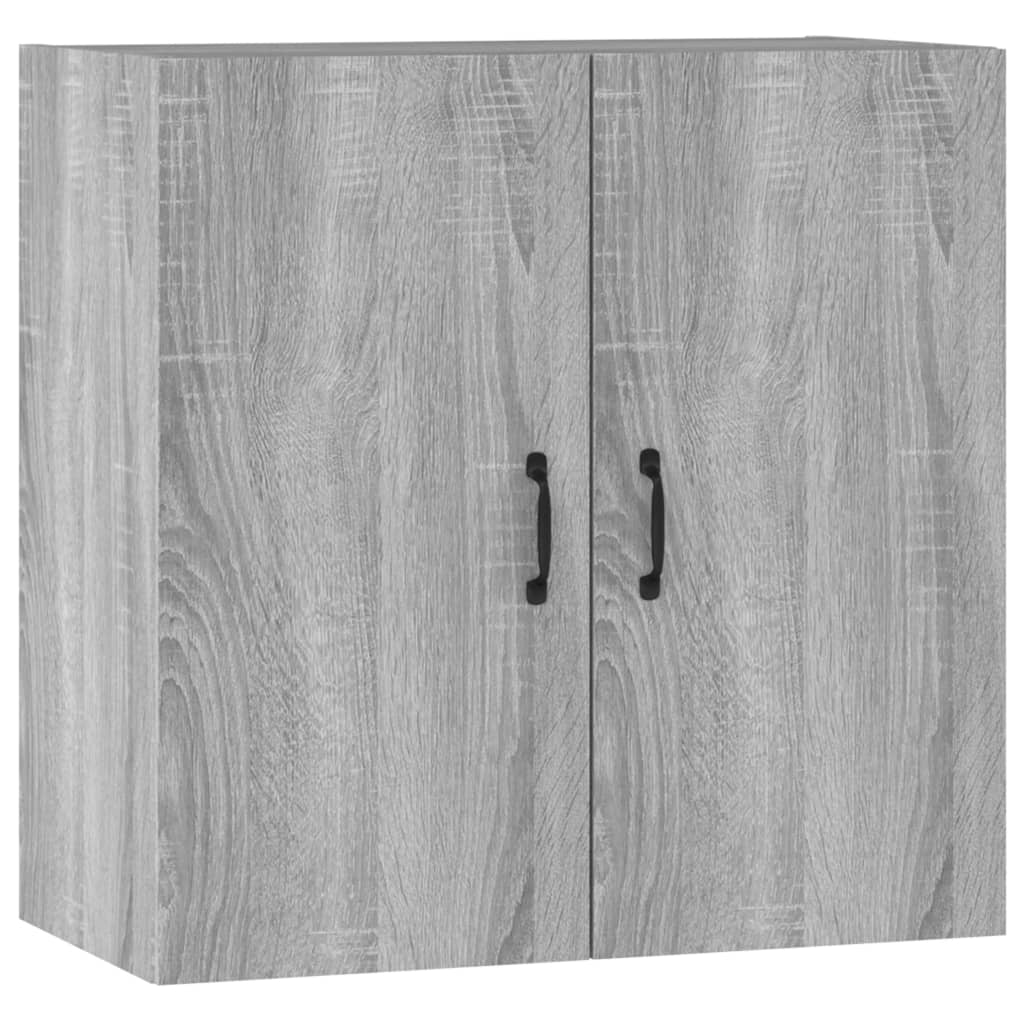Mobile Pensile Grigio Sonoma 60x31x60 cm in Legno Multistrato