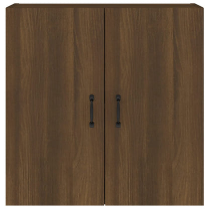 Mobile Pensile Rovere Marrone 60x31x60 cmi in Legno Multistrato