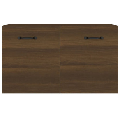 Armadietto a Muro Rovere Marrone 60x36,5x35 Legno Multistrato