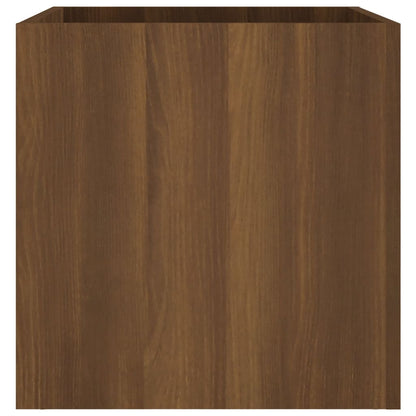 Fioriera Rovere Marrone 40x40x40 cm in Legno Multistrato