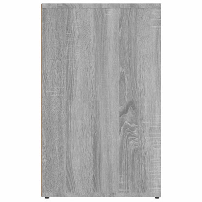 Armadietto Cosmetici Grigio Sonoma 80x40x65cm Legno Multistrato