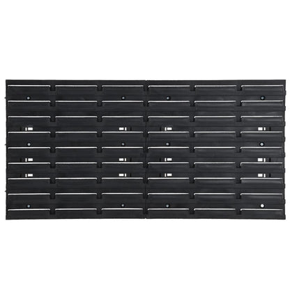Set da Officina 35 pz Rosso e Nero 77x39 cm in Polipropilene