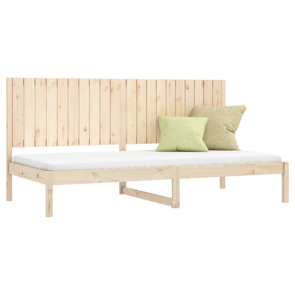 Dormeuse senza Materasso 90x200 cm in Legno Massello di Pino