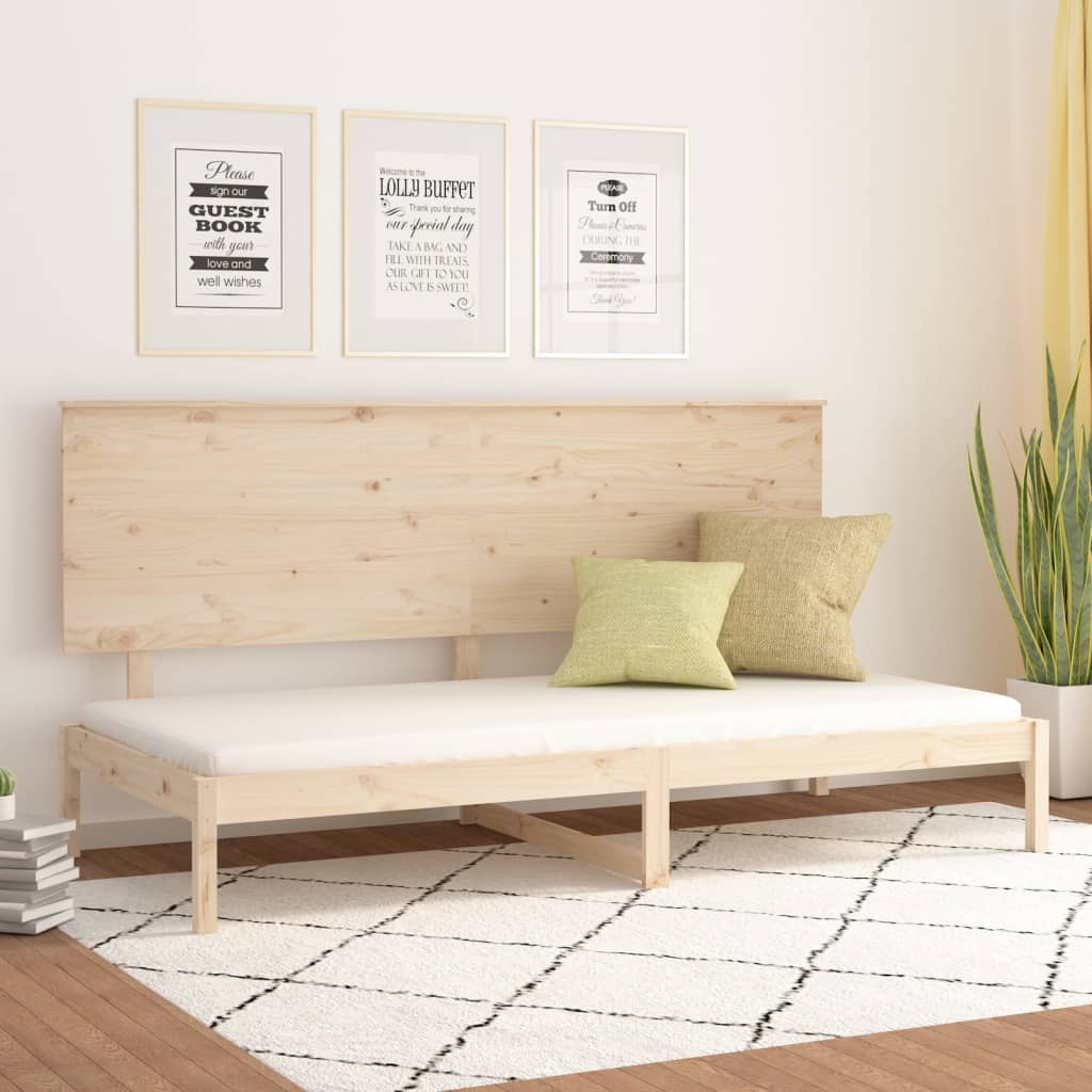 Dormeuse senza Materasso 90x200 cm in Legno Massello di Pino